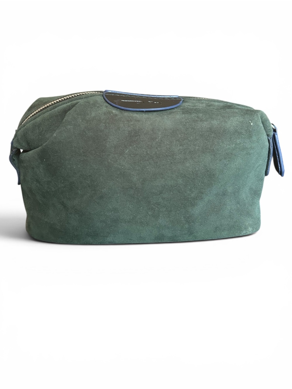 Temperley London for British Airways First Class Green Suede Cosmetic Bag Travel